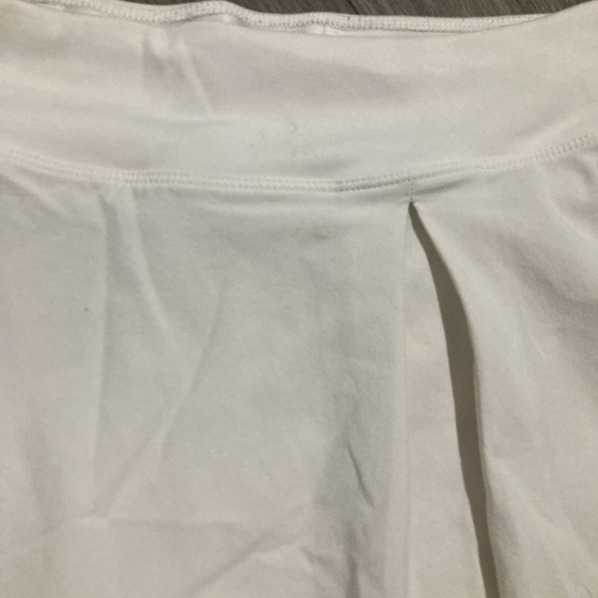 Nike Women Court Dri-FIT Club Flex White Pleated Tennis Skirt Skort Size Medium