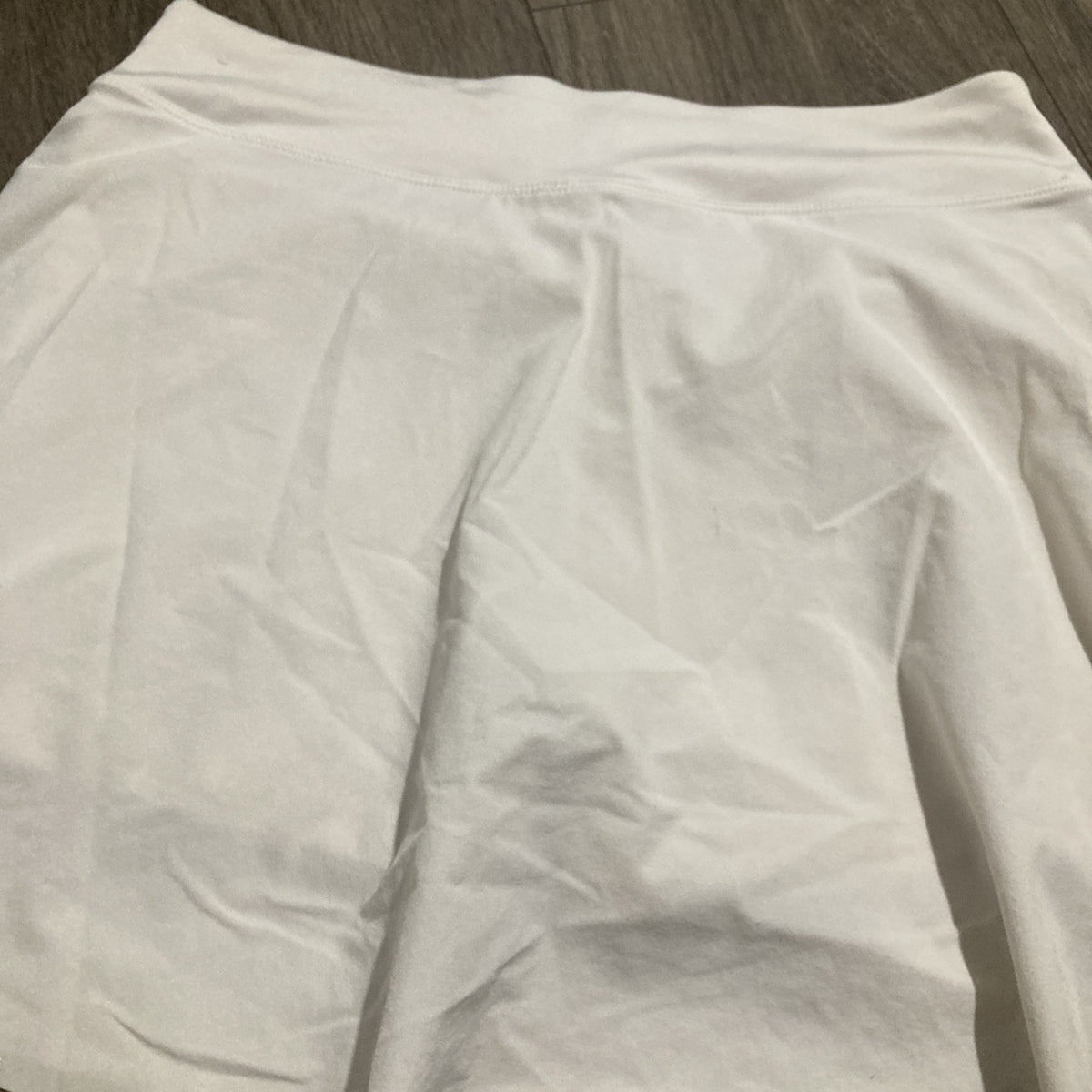 Nike Women Court Dri-FIT Club Flex White Pleated Tennis Skirt Skort Size Medium