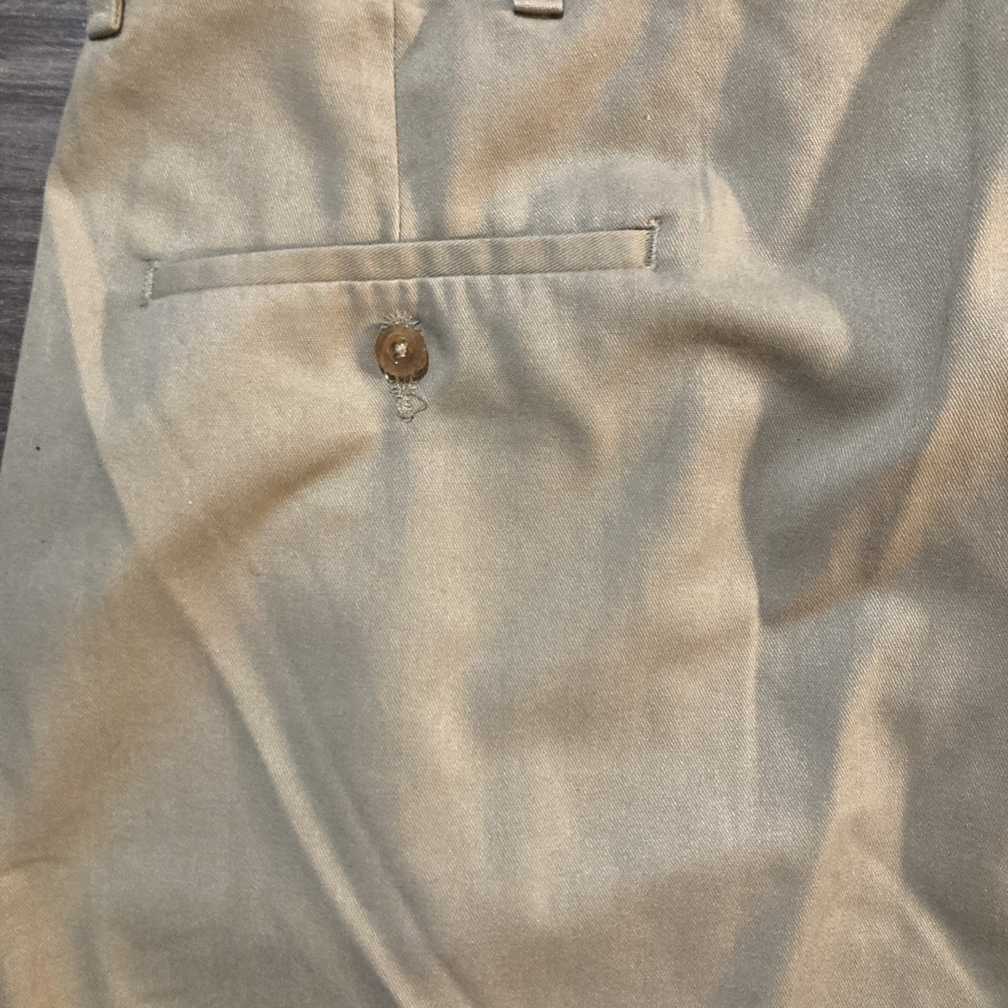 Grandpacore Workleisure Highland By Red Kap Pants 44 Beige Inseam Pleated VTG