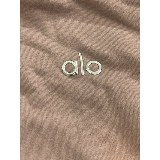 AIo Yoga Accolade Hoodie Womens Lounge Street Pullover Smoky Quartz See DESC.