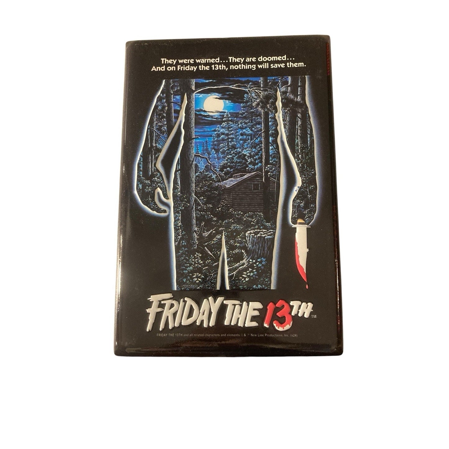 Friday The 13th IT The Exorcist Embossed Metal Wall Art 3pc Set Horror Movie