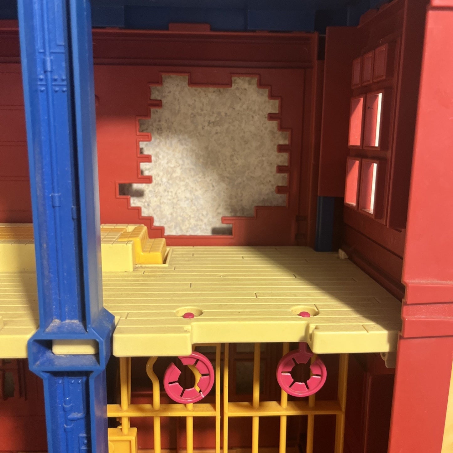 POLICE ACADEMY THE PRECINCT STATION PLAYSET 1989 Incomplete