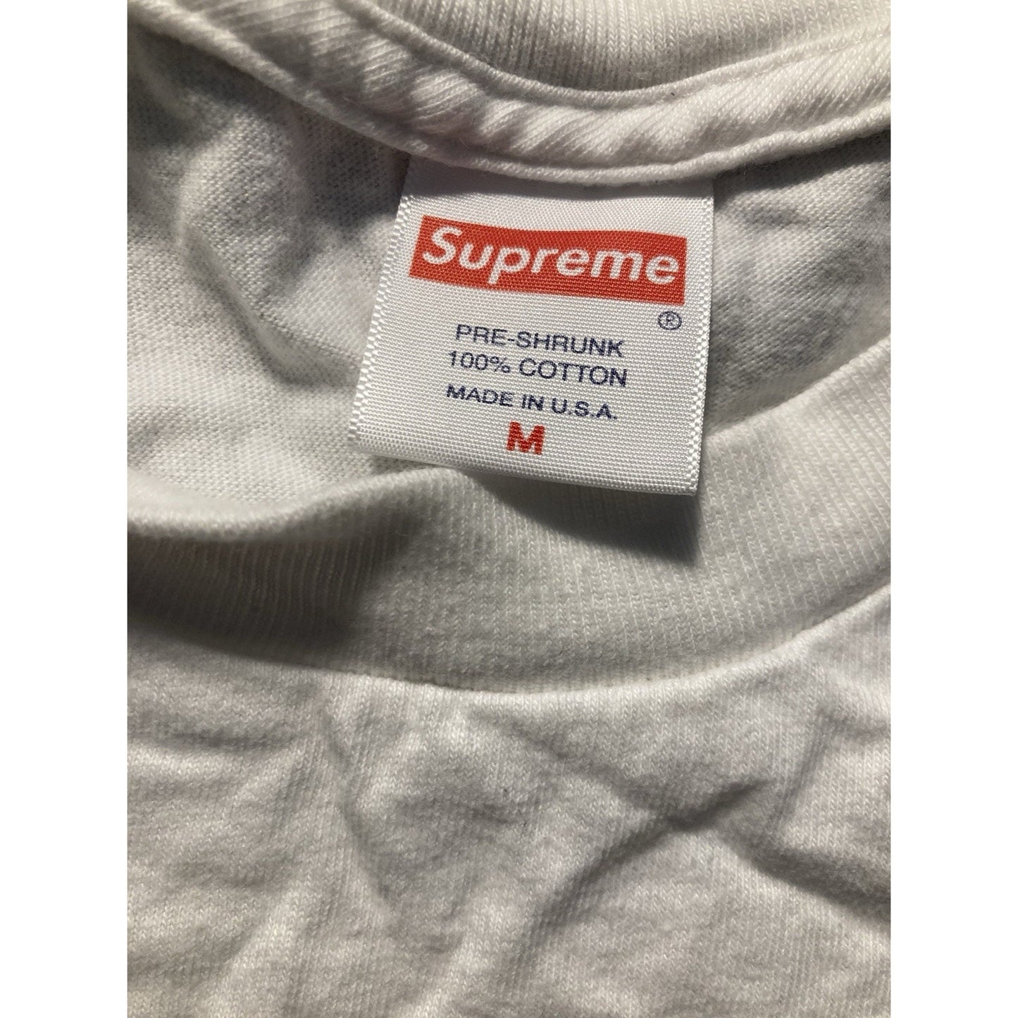 Authentic Supreme Salvador Dali T-Shirt SS19 White The Persistence of Size M