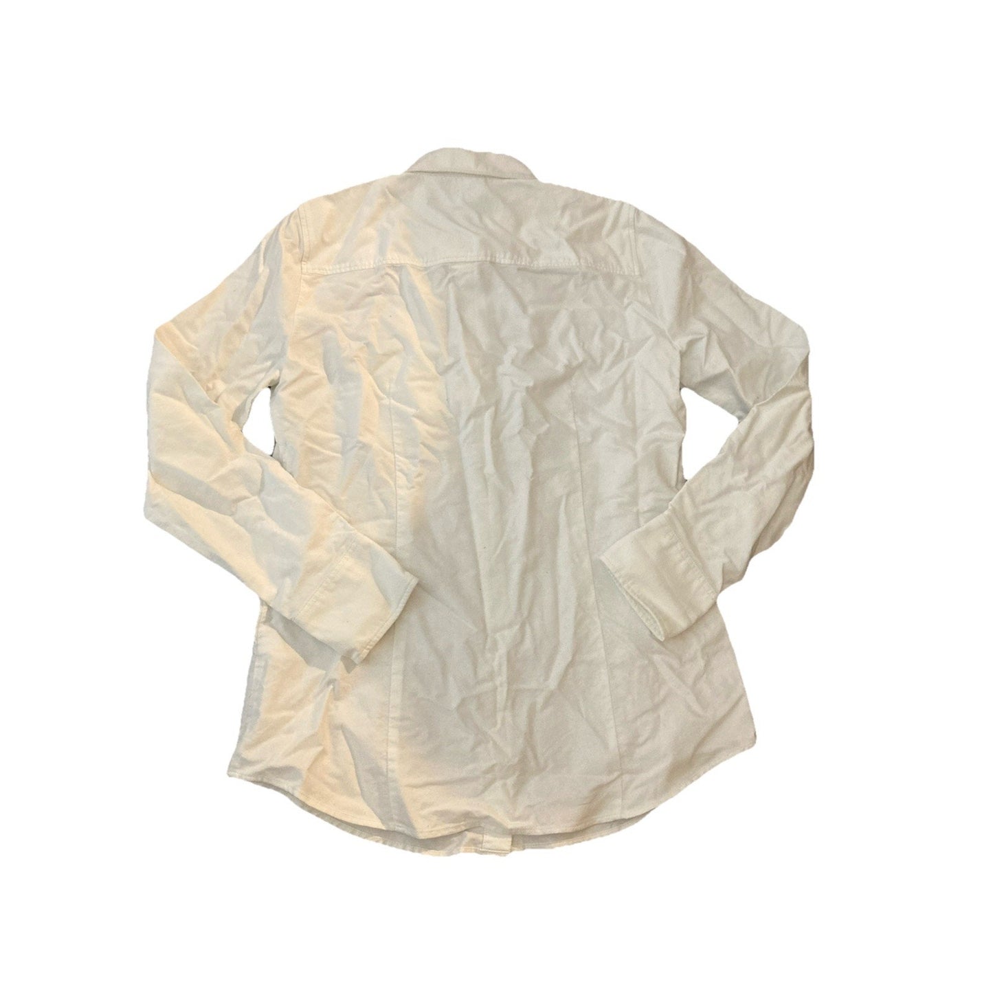 NWT J Crew Womens Shirt Size XS Button-Down White 100% Cotton Long Sleeve Solid