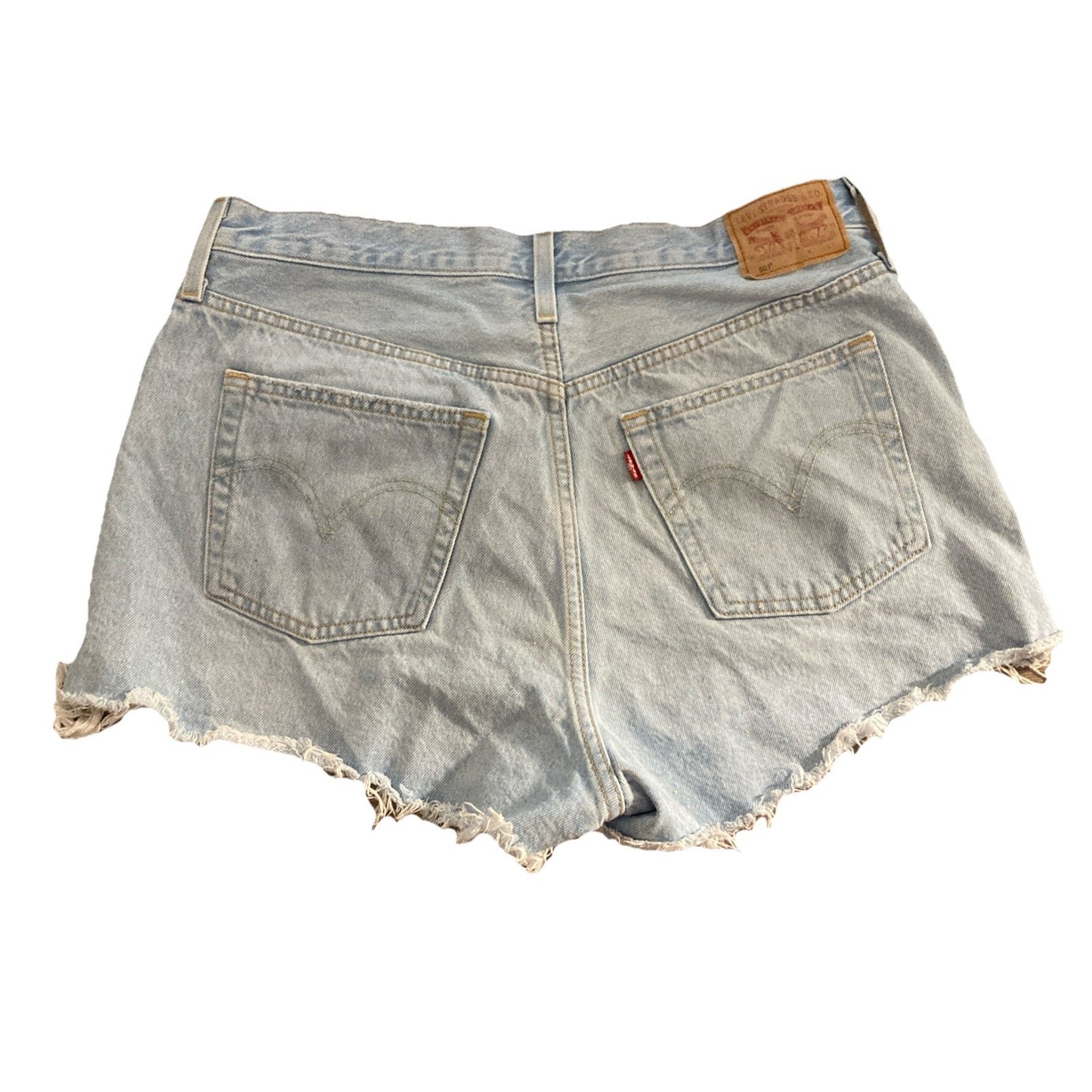 Levi's Women's 501 Original High-Rise Jean Shorts Size 33W