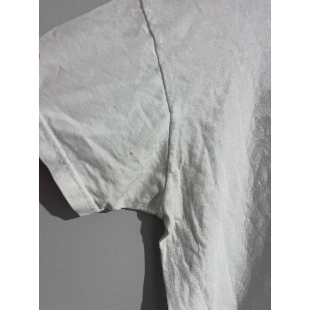 Anvil T-Shirt Womens L White Tennessee V-Neck Short Sleeve Preshrunk Relaxed