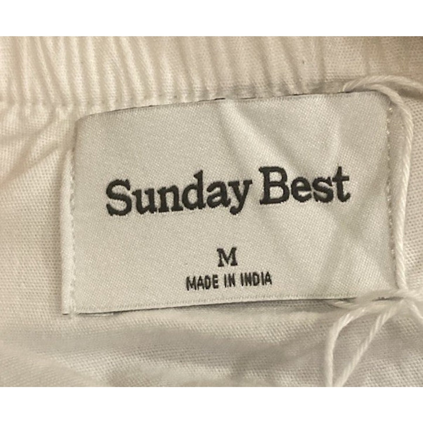 Sunday Best White Milk Maid Type Dress Cinch Tiered With Bow Wide Strap Coquette