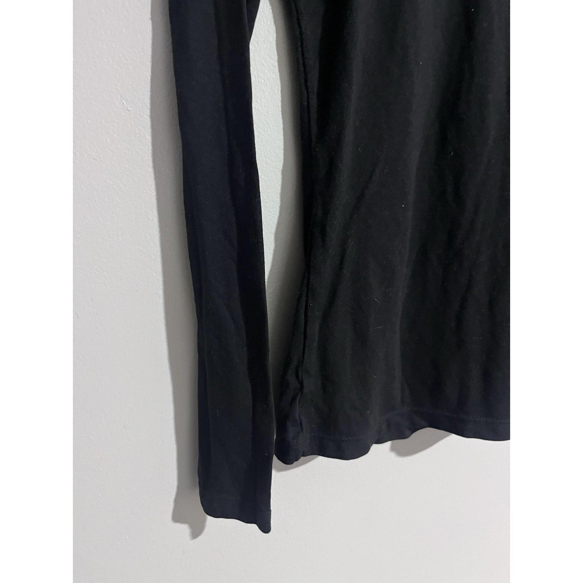 32 Degrees Heat Shirt Womens M Black Scoop Neck Tagless Slim Long Sleeve