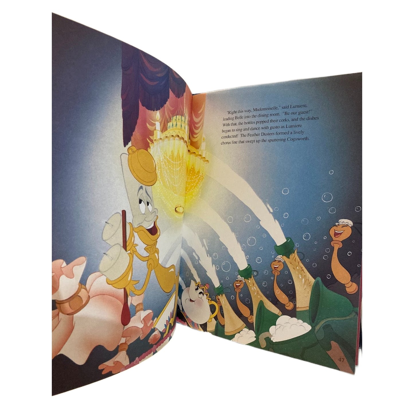 Disney Beauty and the Beast 1991 Hardcover Book Twin Books Classic Series