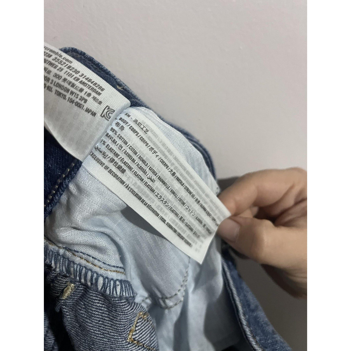 Hollister Jeans Womens 24 Blue Mom Ultra High-Rise Dad Relaxed 28 Inseam