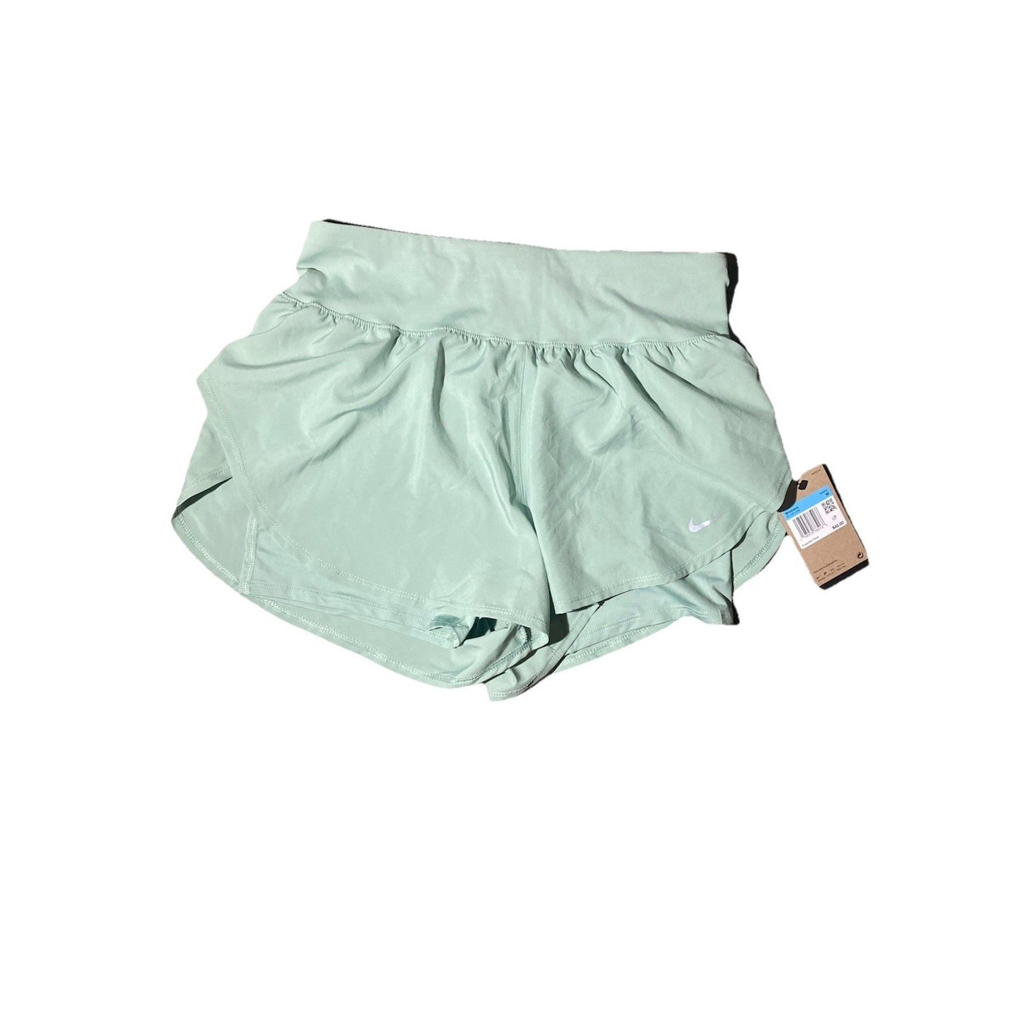 NWT Women’s Nike DriFit Tennis Shorts Size Medium High Waisted Hidden Drawstring
