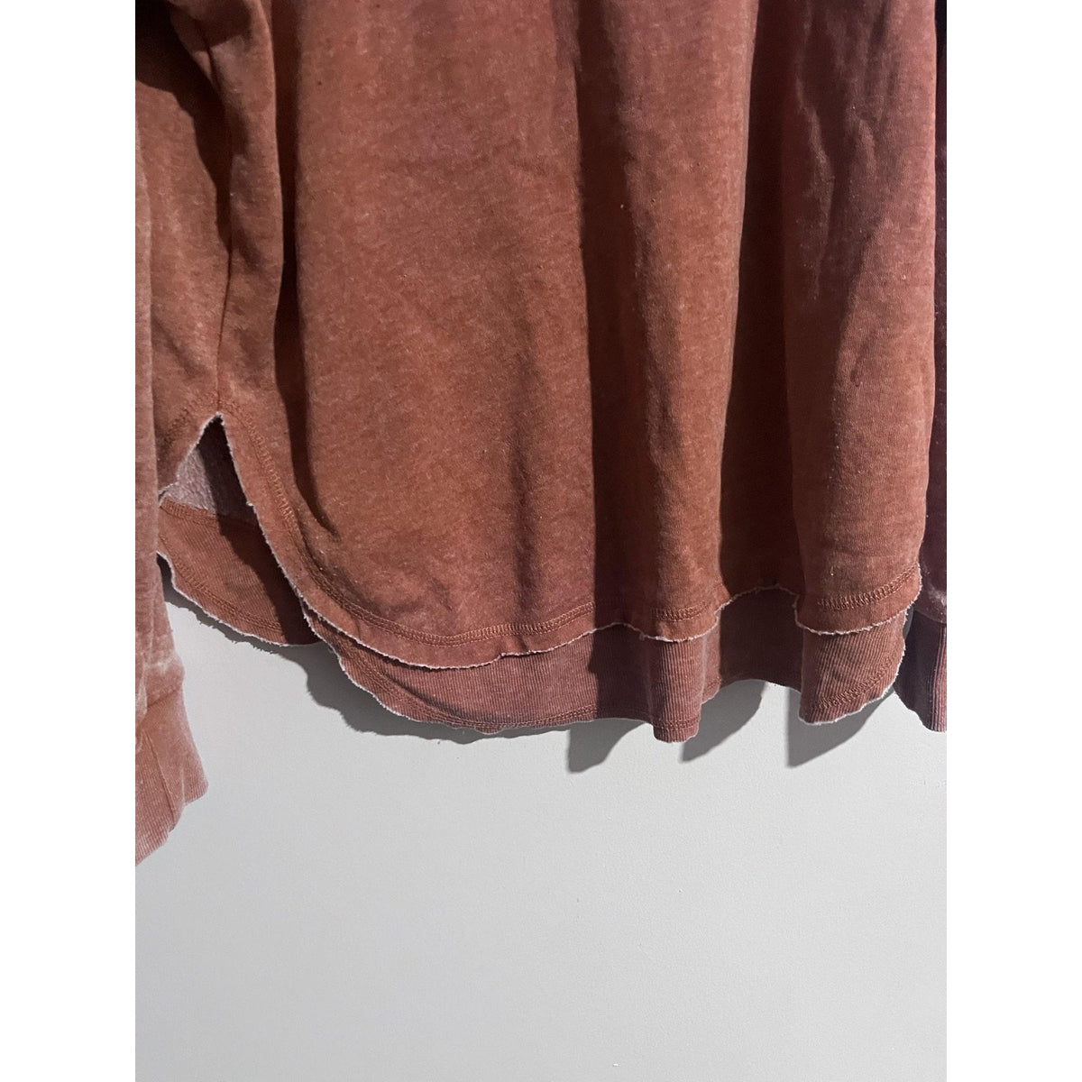 Ocean Drive Pullover Womens S Brown Hoodie Hooded Lined Lightweight Fleece