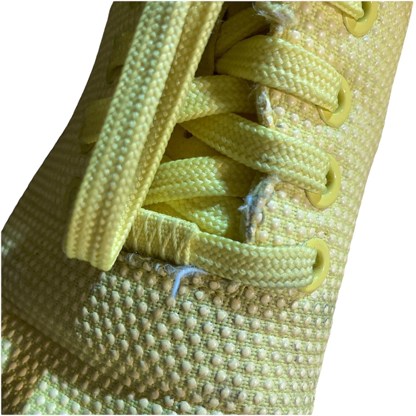 NOBULL Womens Size 7 Mens 5.5 Yellow SuperFabric Trainers Running Shoes Sneakers