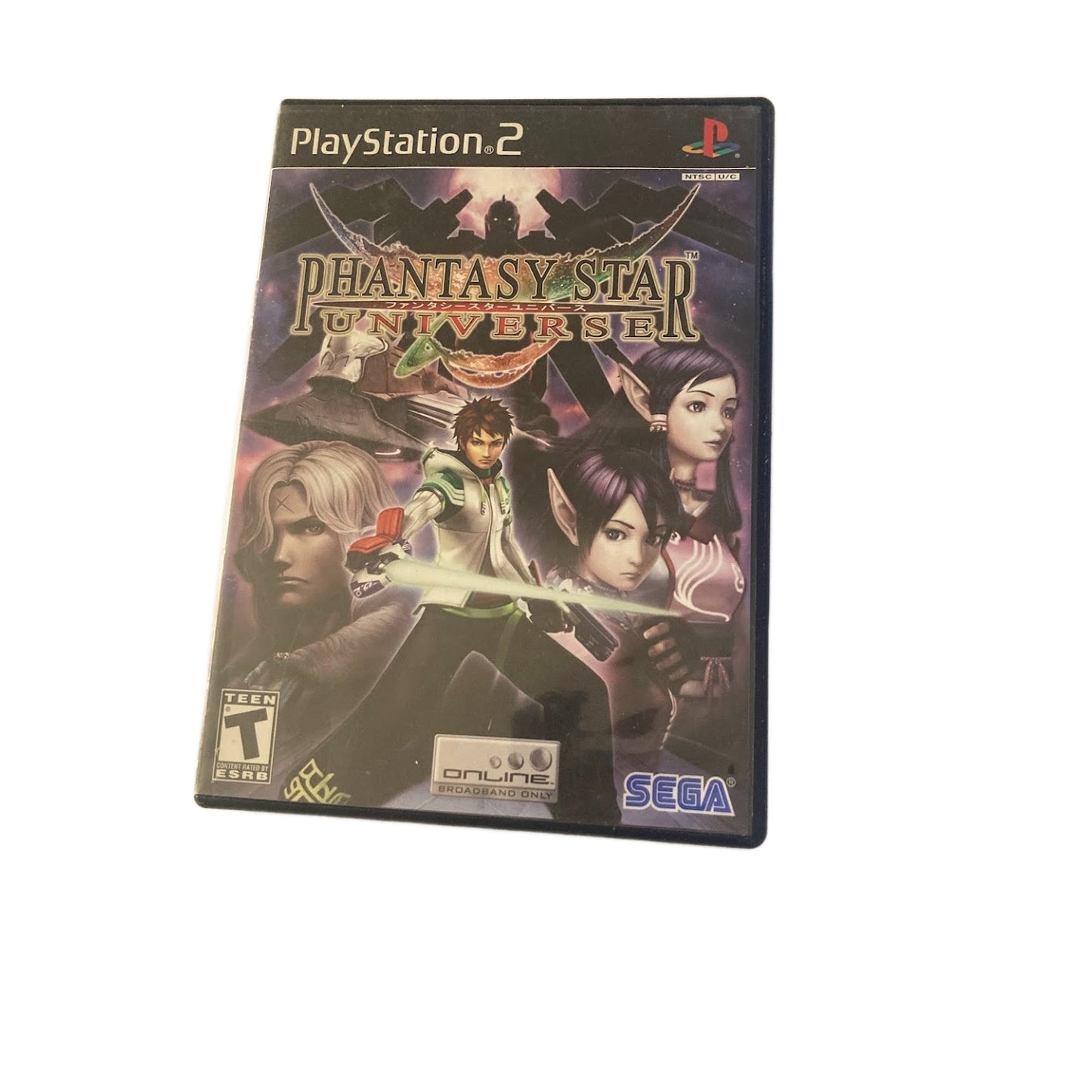 Phantasy Star Universe (Sony PlayStation 2, 2006) PS2 Complete CIB