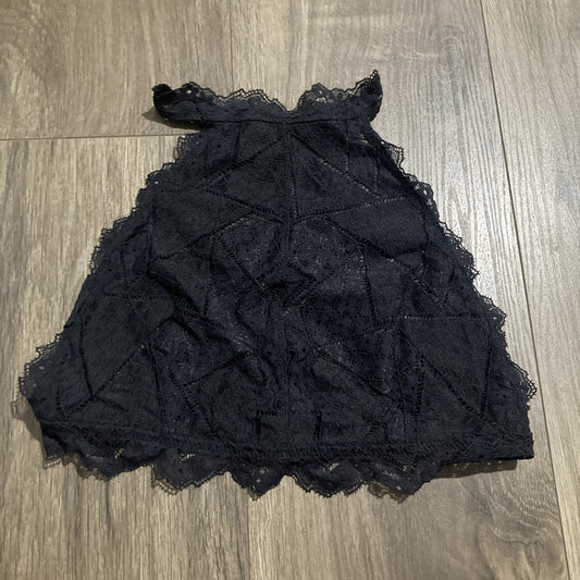 Intimately Free People Bra Black Lace Bralette Wire Free Women's Size Small