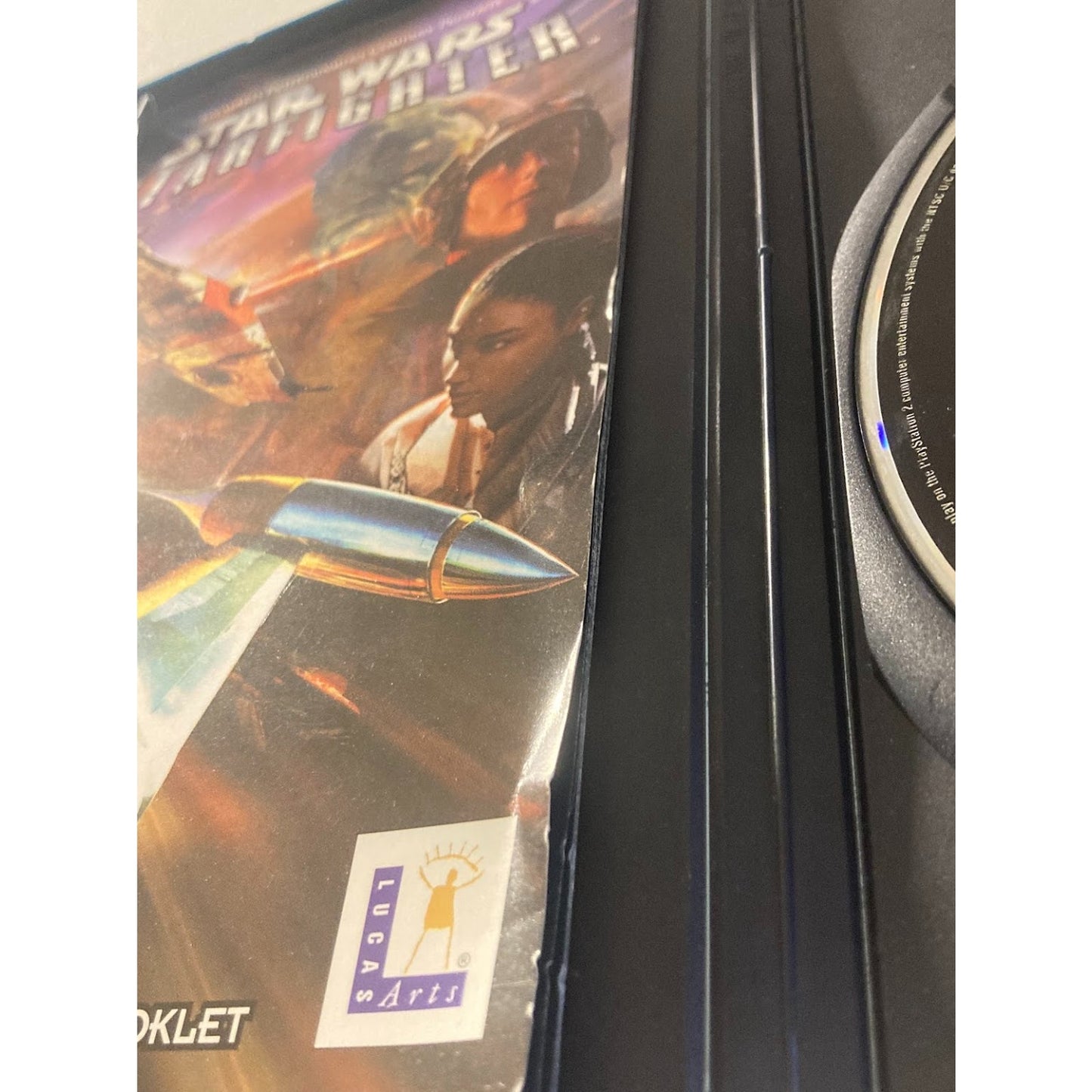 Star Wars Starfighter PS2 PlayStation 2 Complete CIB Tested Working