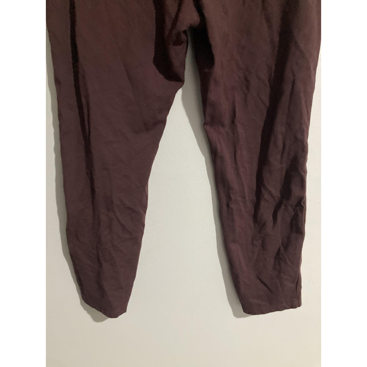 LC Lauren Conrad Pants Womens 1X Purple Jegging Skinny Stretch Knit Casual