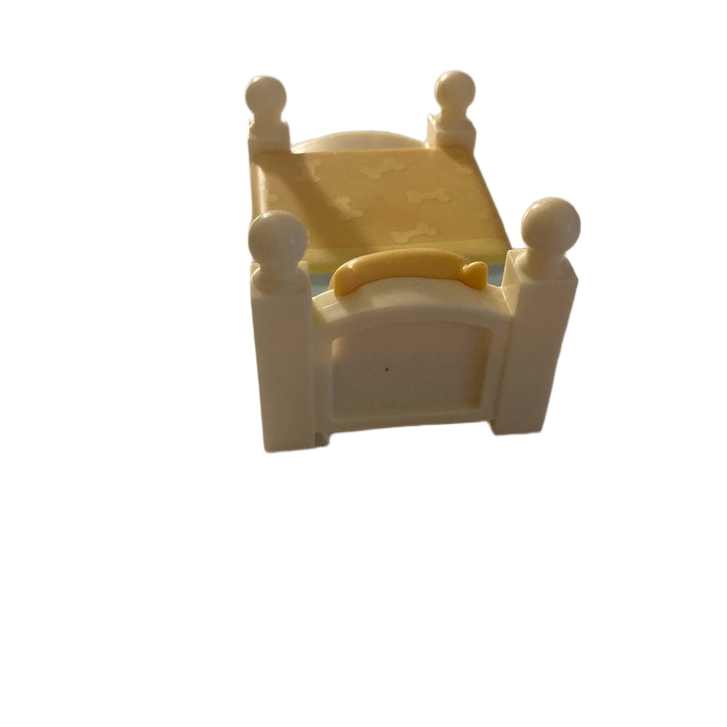 Bluey Family & Friends Action Figure Accessories Bedroom YELLOW BED Replacement