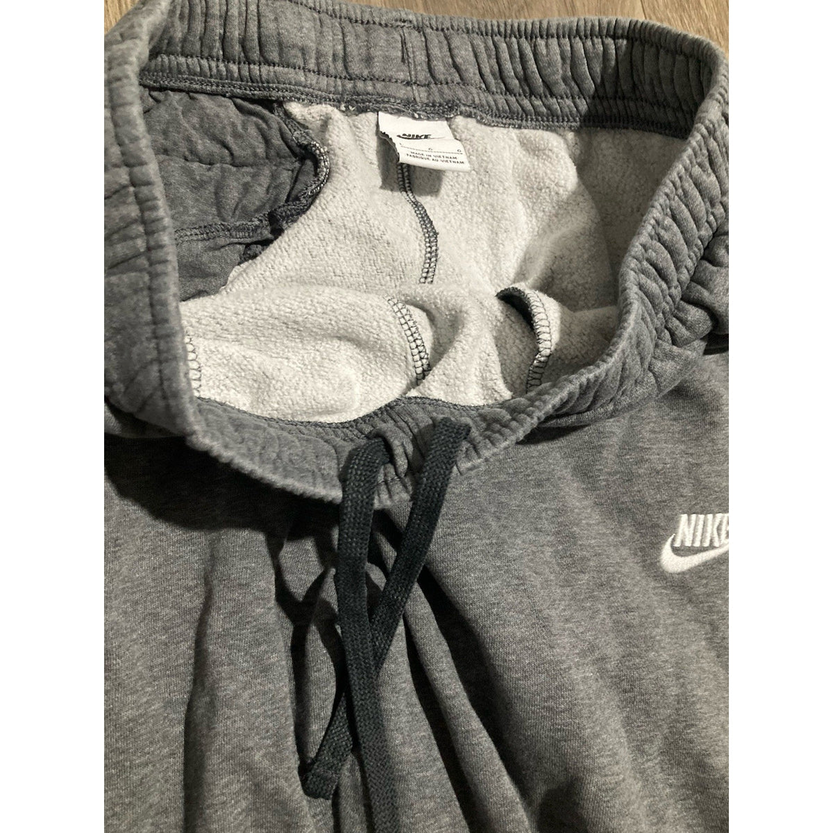 Nike Joggers Men's L Grey Sportswear Club Fleece Sweatpants Gym Run BV2737-071