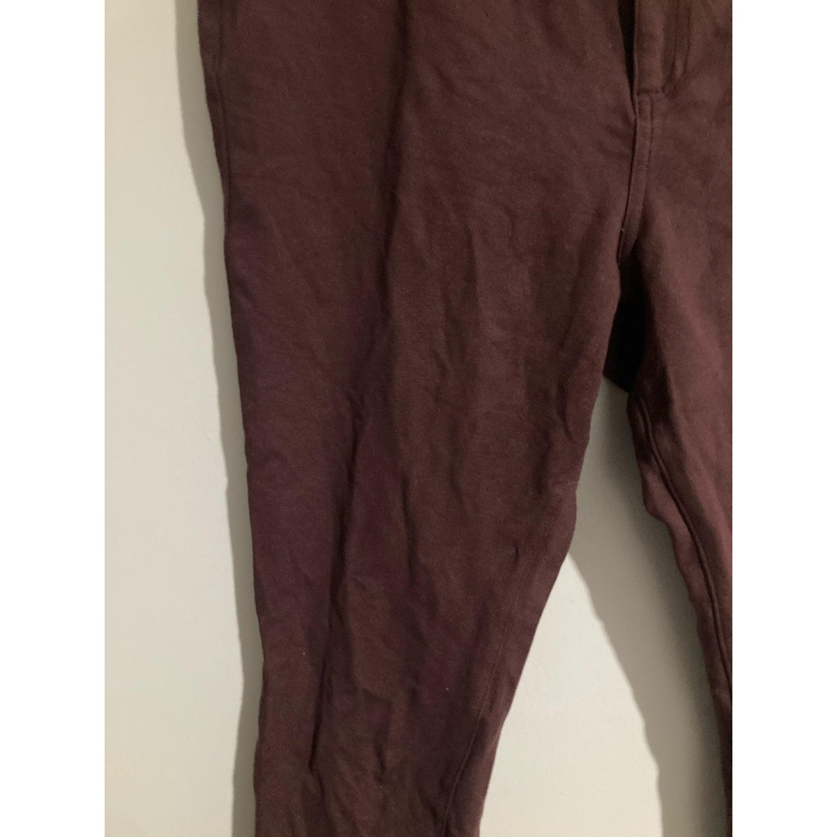 LC Lauren Conrad Pants Womens 1X Purple Jegging Skinny Stretch Knit Casual