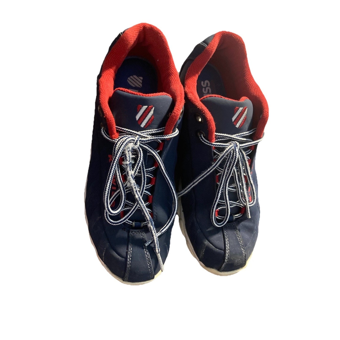Blue Red White Y2K K-Swiss ST329 Navy Athletic Shoe Mens Size 8