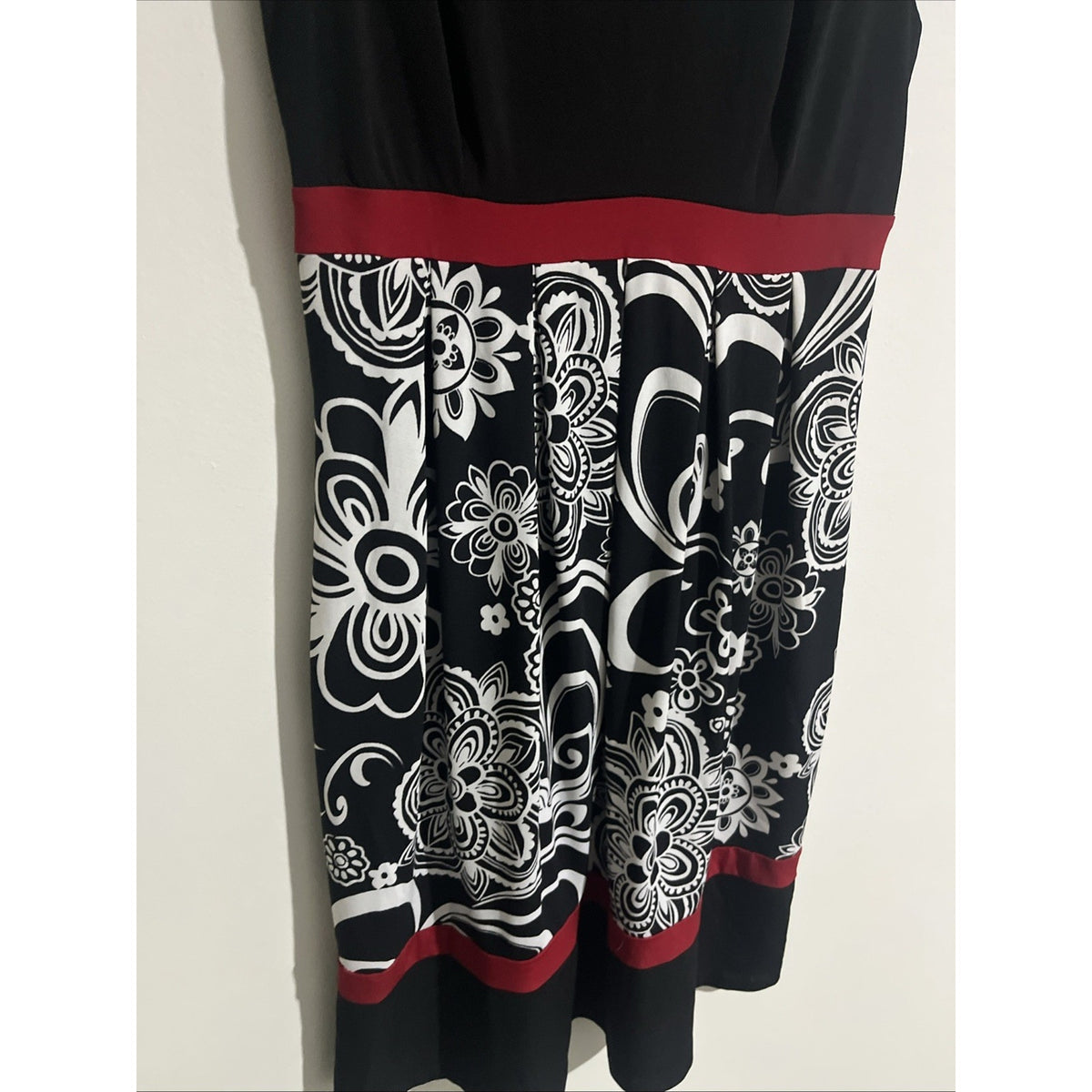Y2K ENFOCUS STUDIO Floural Retro Chic Women's Sleeveless Dress Size 4