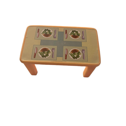 Bluey Replacement Table 4 plates for Family House Figure Play Set