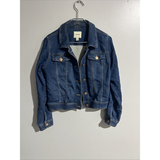 Cherokee Girls Blue Denim Jean Jacket Size XL 14-16 Juniors Classic