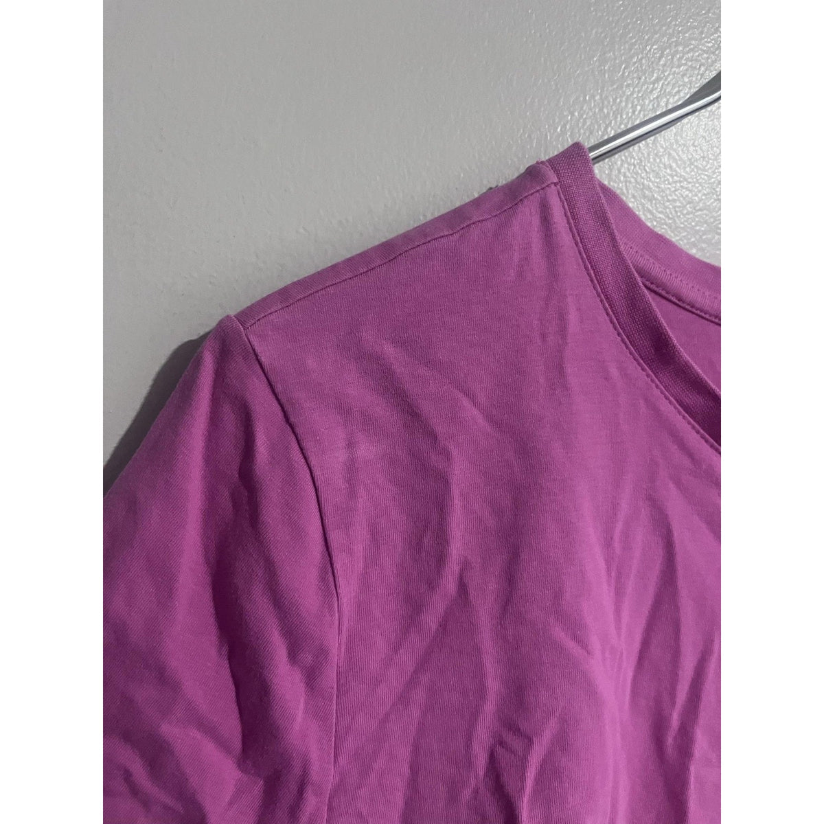 FOREVER 21 T-Shirt Womens 0X Pink Embroidered California Crew Neck Cotton