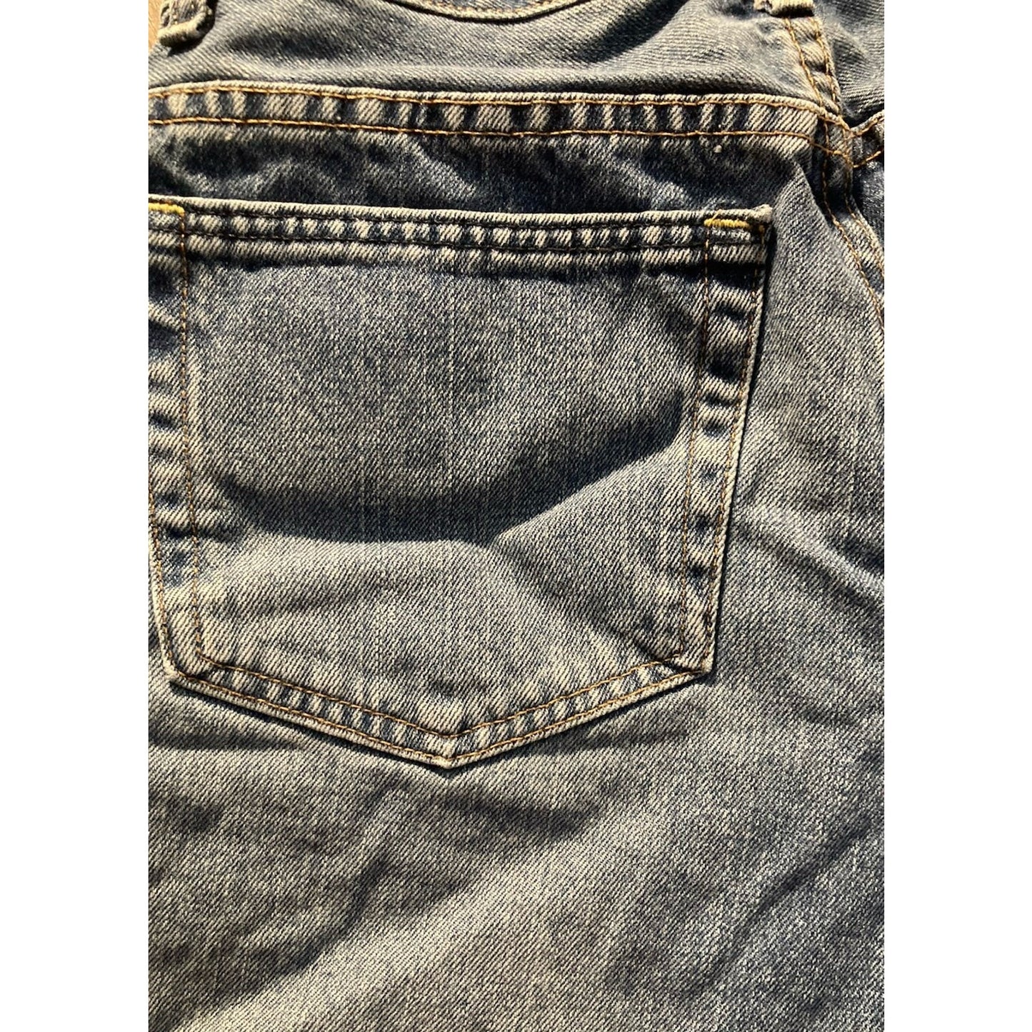 Arizona Cutoff Shorts Jorts Mens Womens Jean Shorts Size 32 5 Denim Fringe