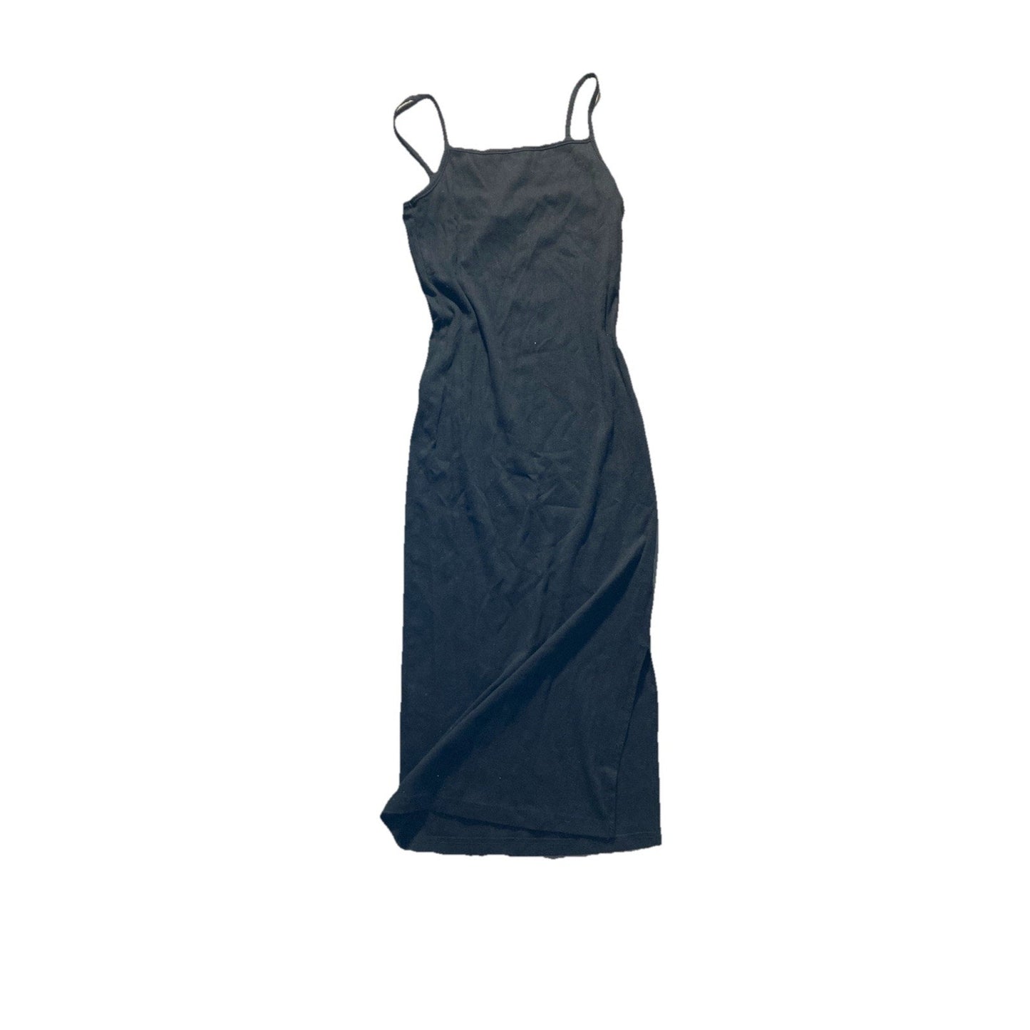 Wild Fable Women’s Dress Sleeveless Black Size Small Midi Dress With Leg Slit