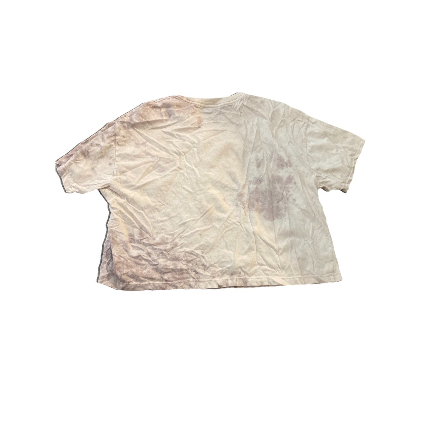 Bucees Crop Top Tie Dye Road Trippin Graphic Sunflower Gas Station T Shirt
