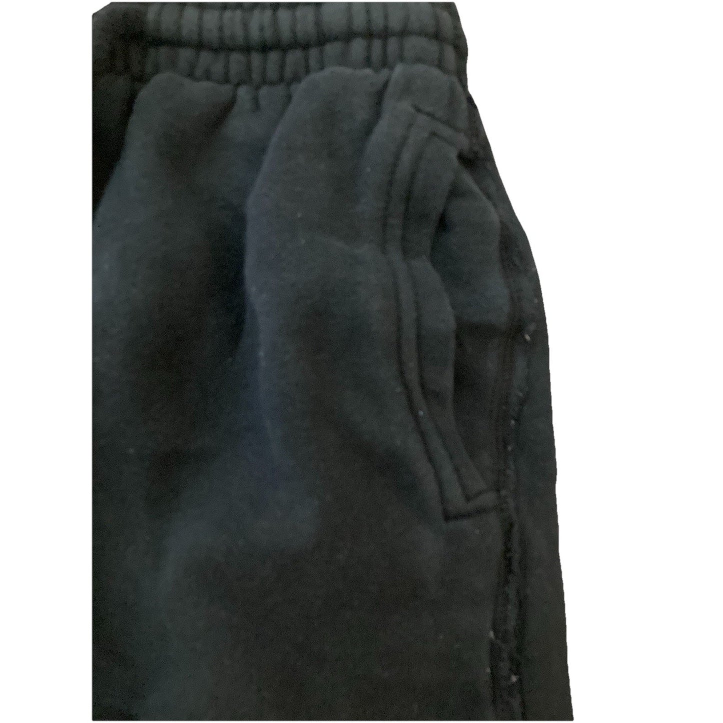 Aerie Fleece Jogger Sweatpants Women's Size XS Black Pants Comfort With Pockets