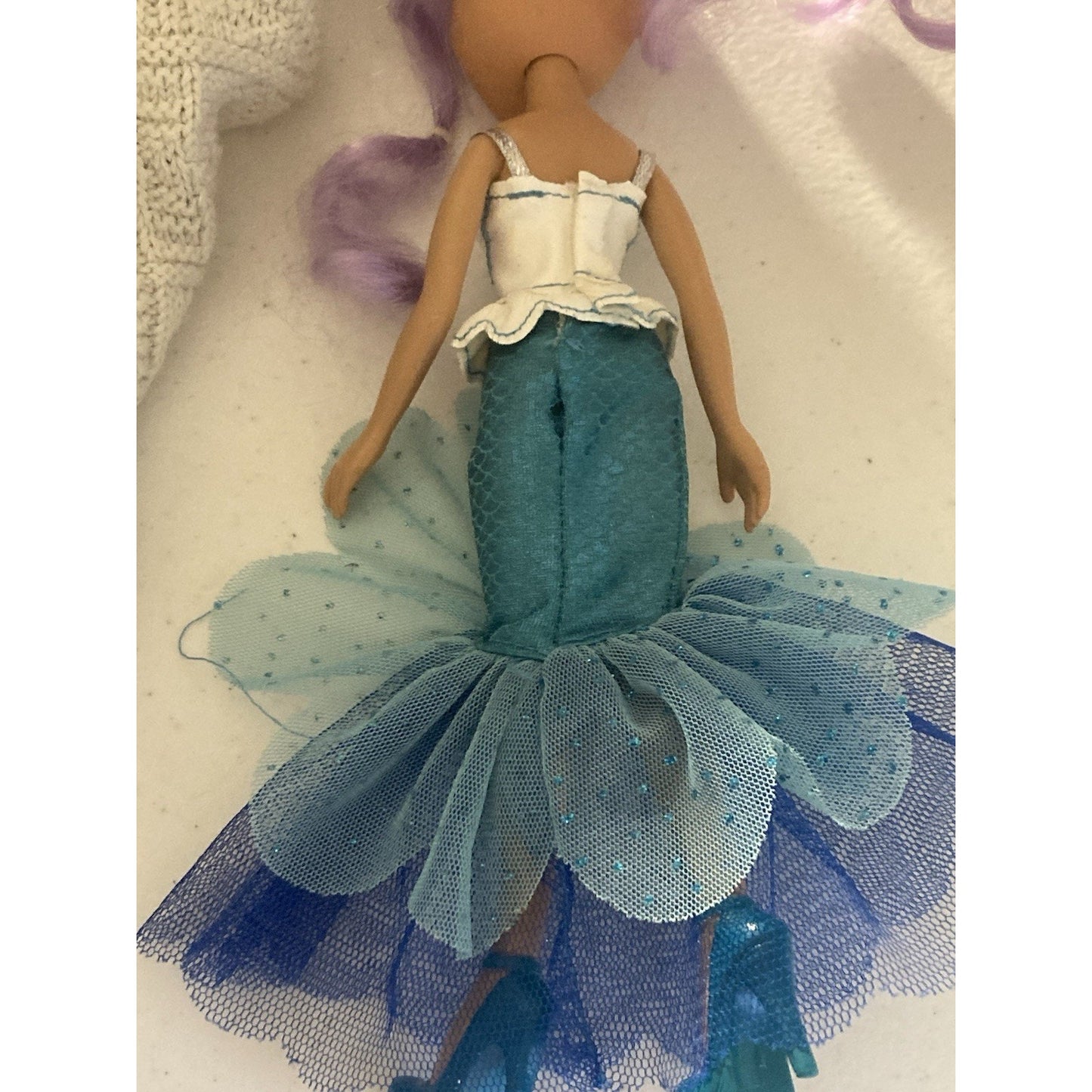 2001 Vintage MGA Bratz Masquerade Geneva Mermaid Princess Doll Outfit With Shoes