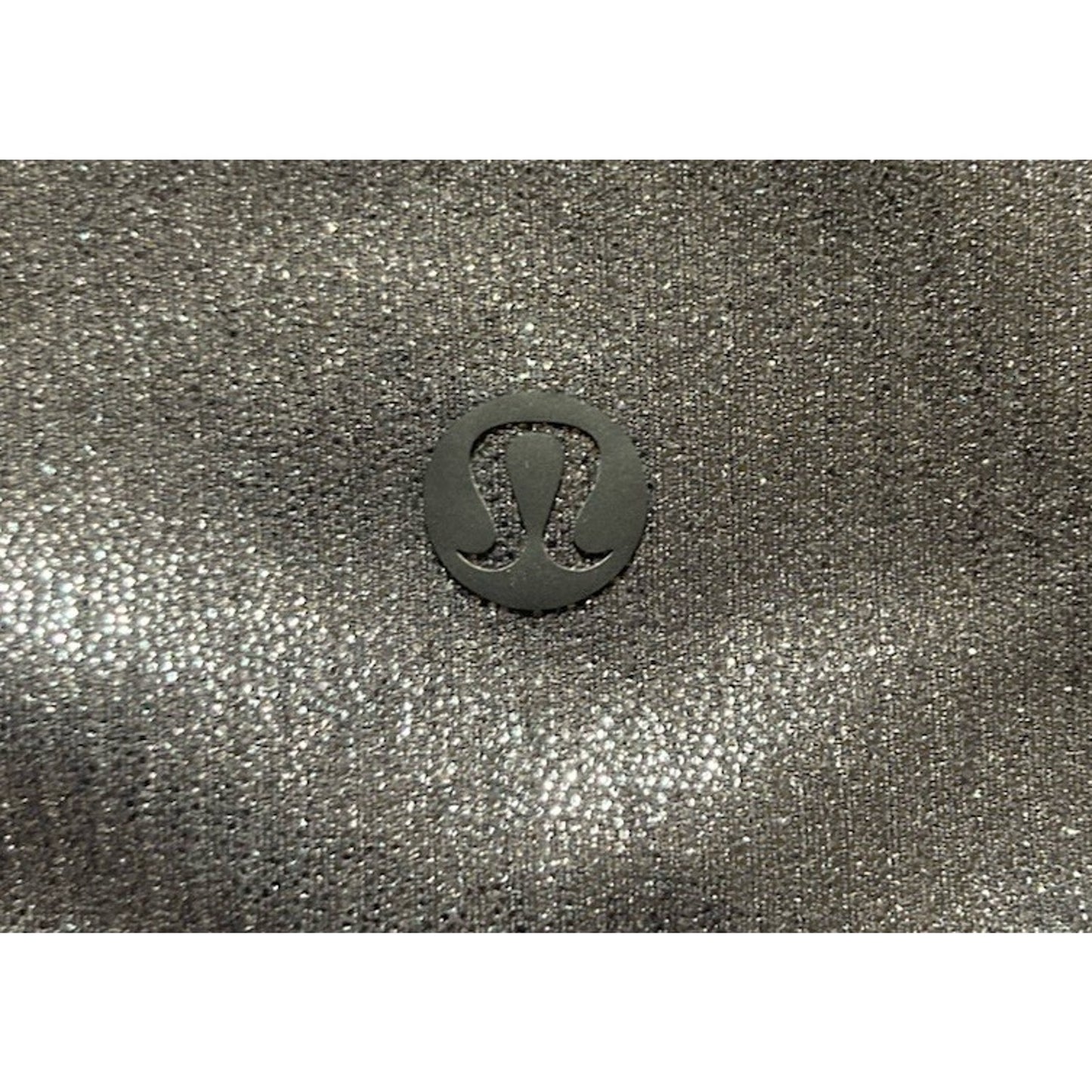 Lululemon Align HR Ribbed 30” Shine Radiate Foil Print Black Night Size 4