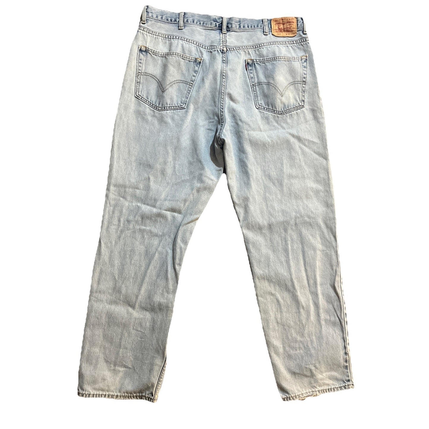 Levi’s 550 Relaxed Fit Jeans Men’s 42/34 Light Denim thrashed