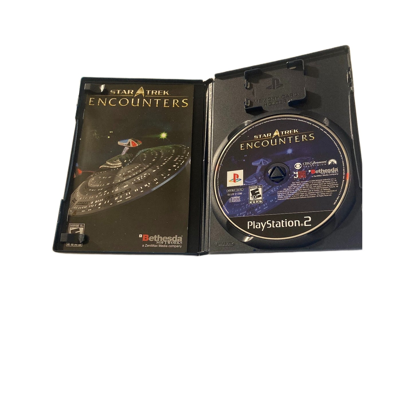 Star Trek Encounters (Sony Playstation 2 PS2, 2006) CIB COMPLETE