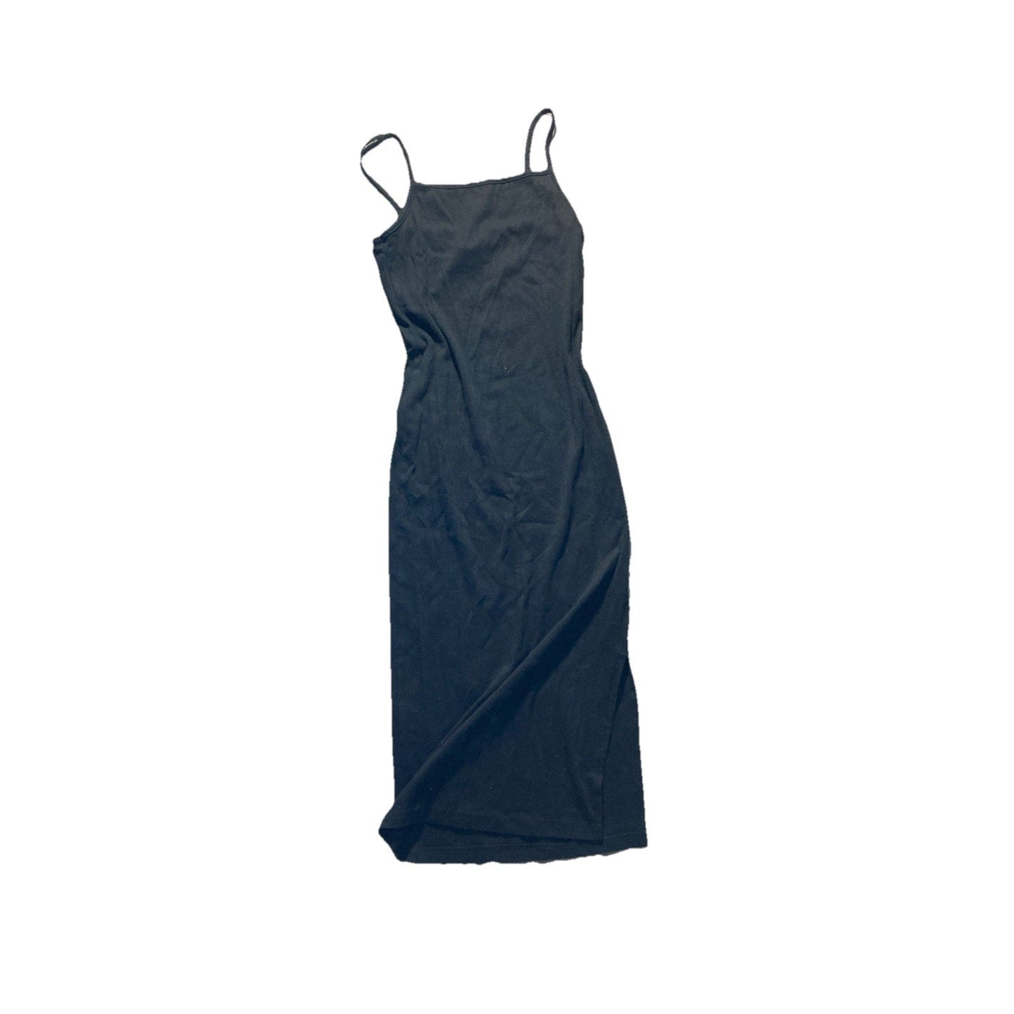 Wild Fable Women’s Dress Sleeveless Black Size Small Midi Dress With Leg Slit