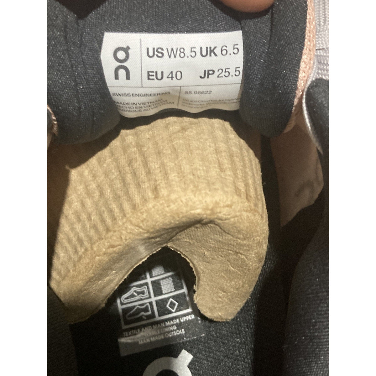 On Cloud Women's Size 8.5 Cloudgo Sneakers