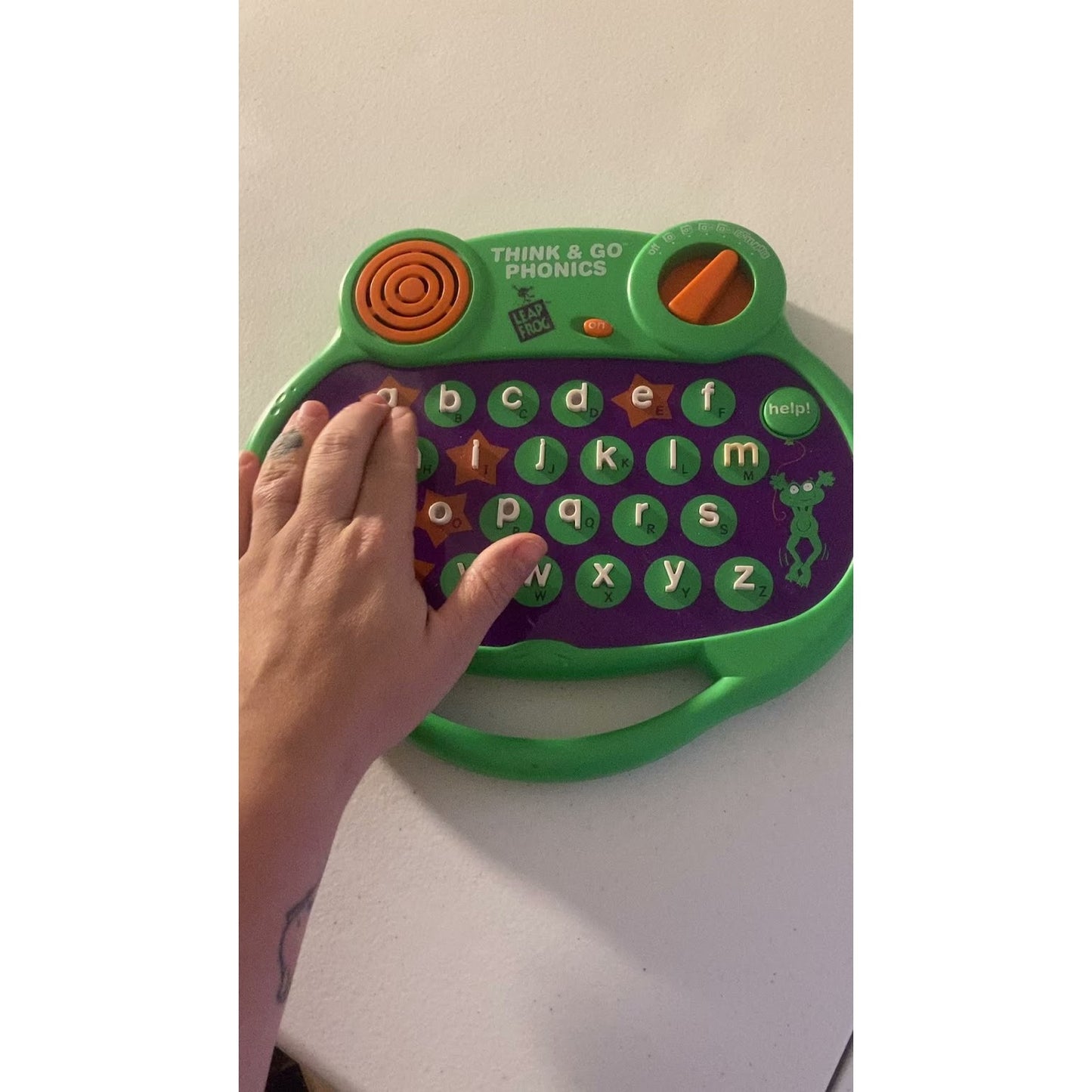 LeapFrog Think & Go Phonics Learning Toy 1997 Vintage ABC Letters Kids