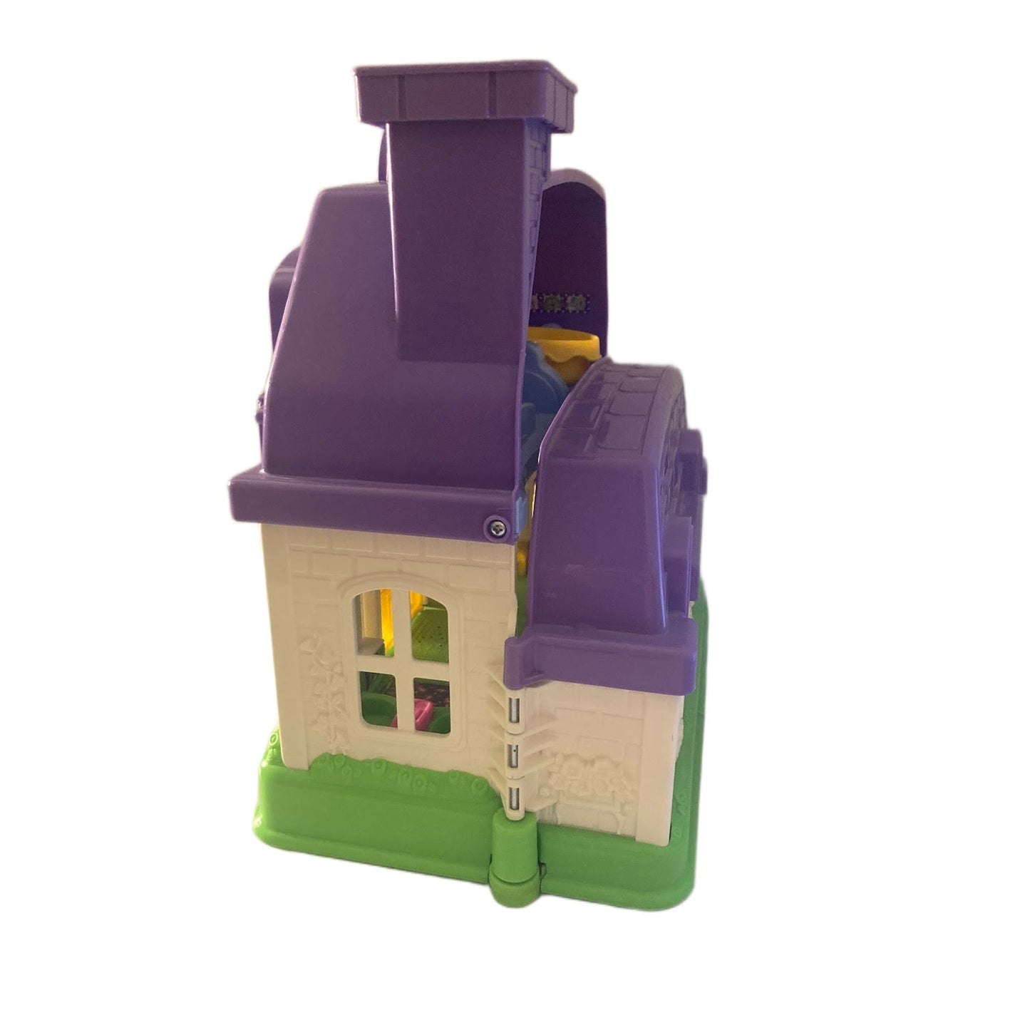 2008 Fisher Price House "Little People Happy Sounds Home" Purple-Tested WORKS