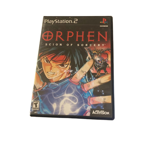 Orphen Scion of Sorcery PlayStation 2 PS2 Complete w/ Manual CIB Tested