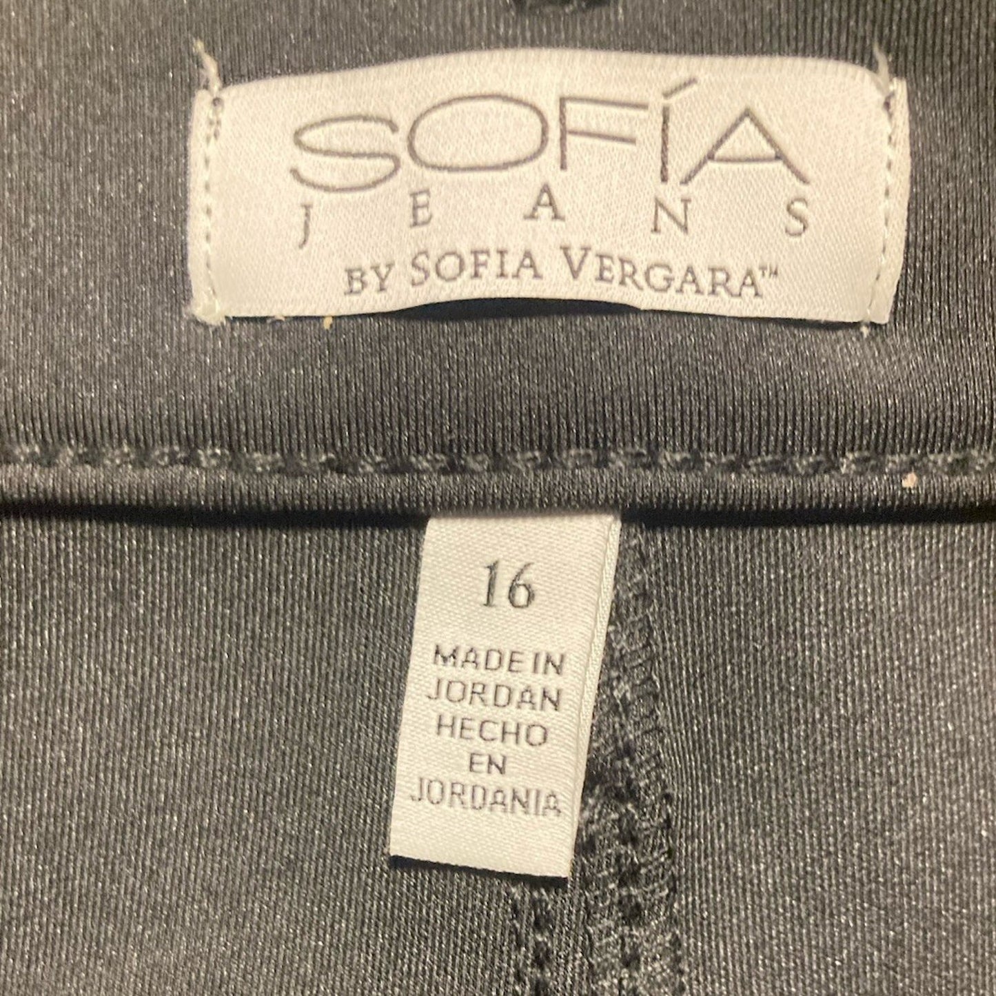 NWT SZ 16 Sofia Vergara Rosa Curvy Skinny Ankle Super High Rise Jeans