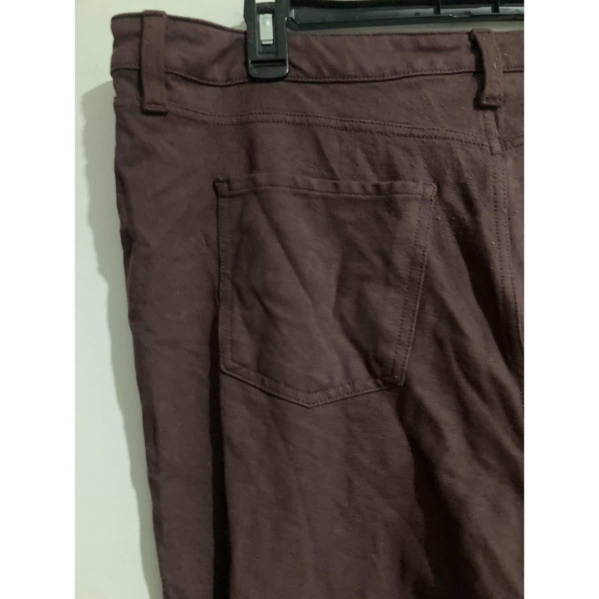LC Lauren Conrad Pants Womens 1X Purple Jegging Skinny Stretch Knit Casual