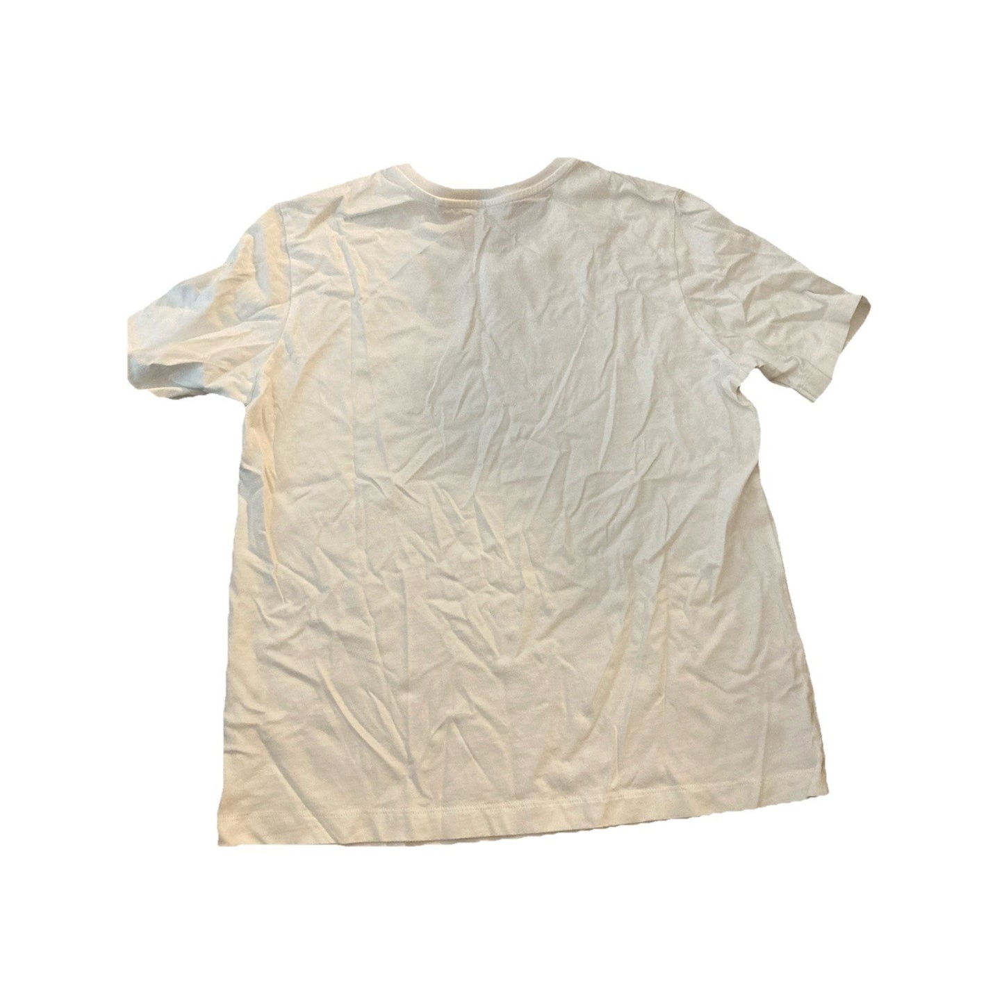 UNIQLO 100% Cotton Crew Neck Tshirt White Men’s Small Plain Tee Casual Minimal