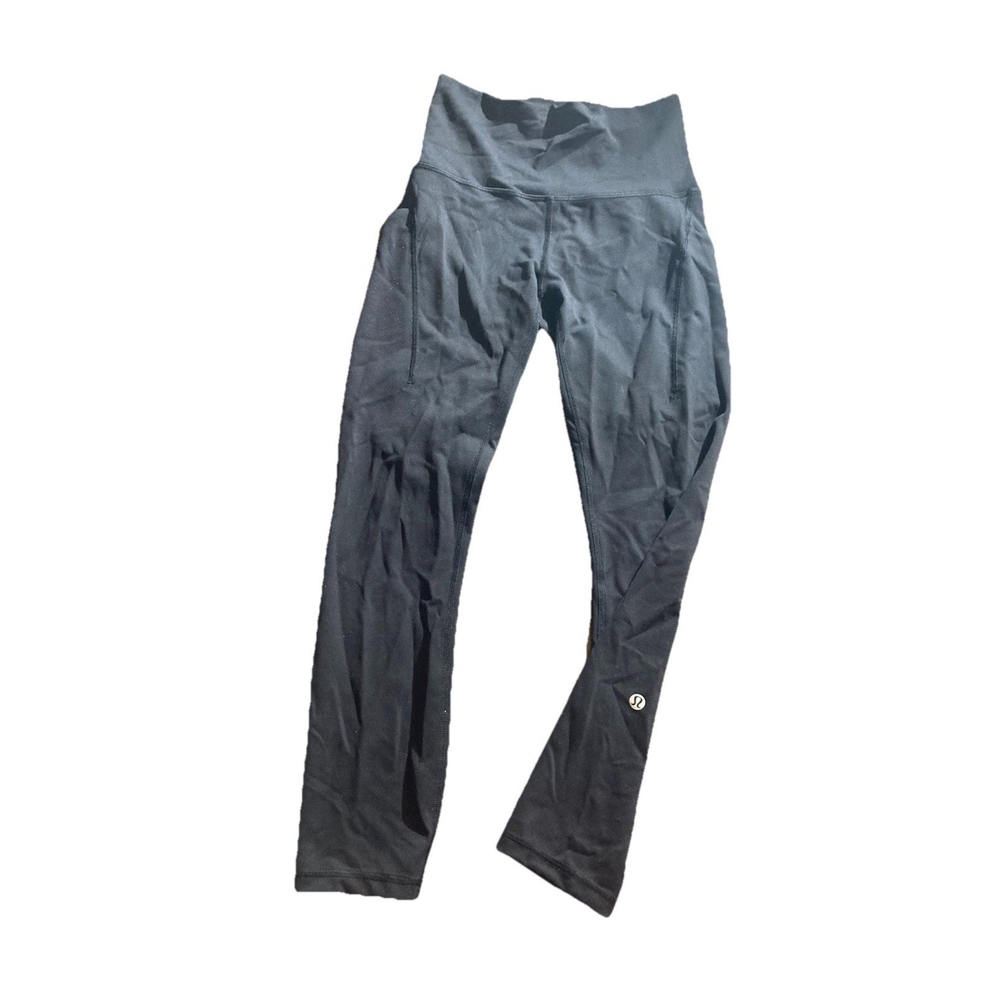 Lululemon Women's Leggings Black Ankle Length Size 4 31” Full Length