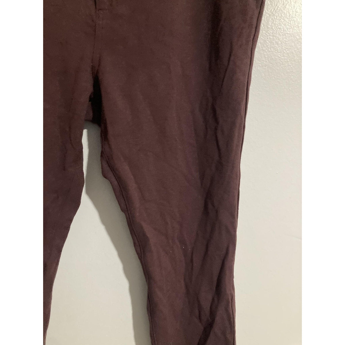 LC Lauren Conrad Pants Womens 1X Purple Jegging Skinny Stretch Knit Casual