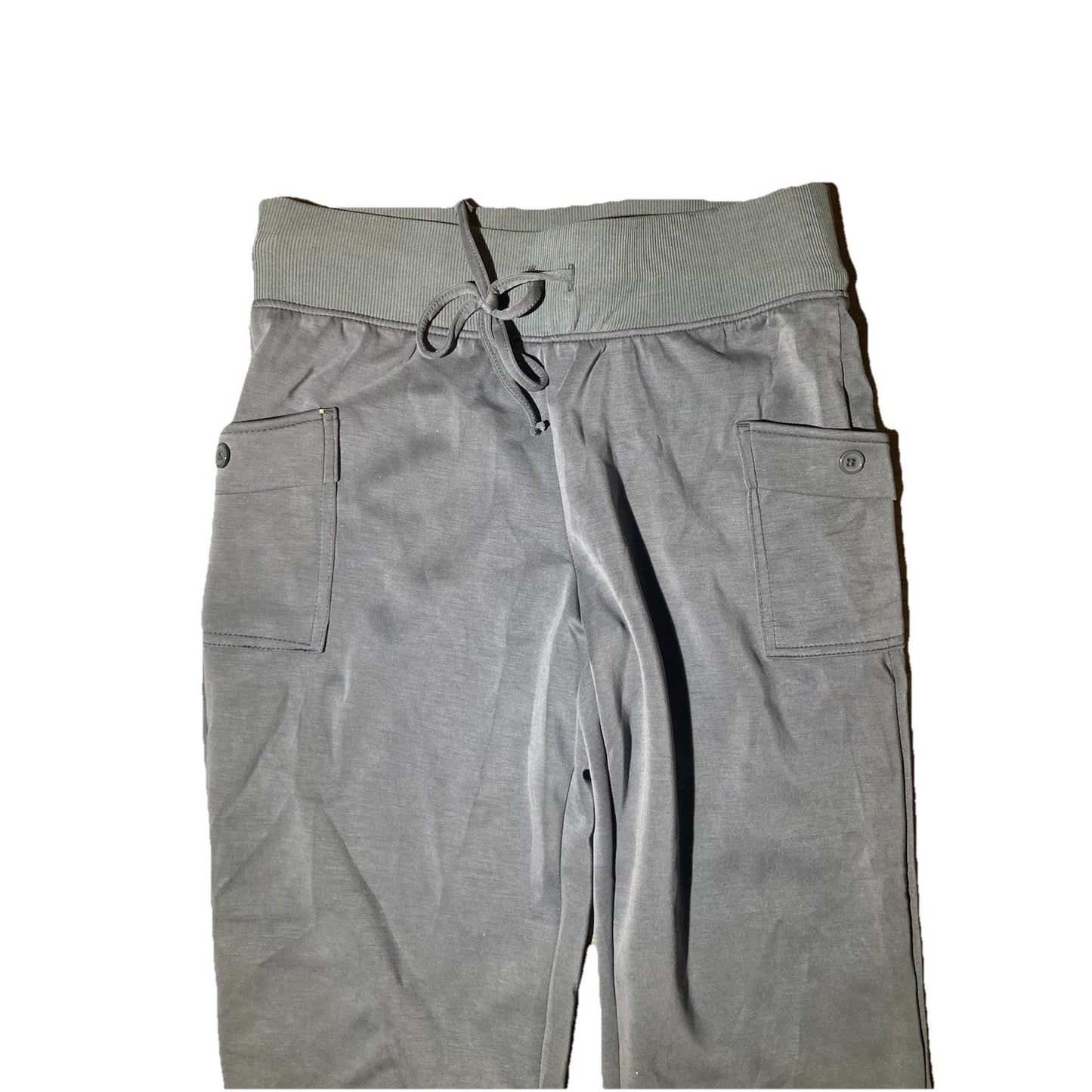 Women's High-Rise Modern Ankle Jogger Pants A New Day Gray Blue M