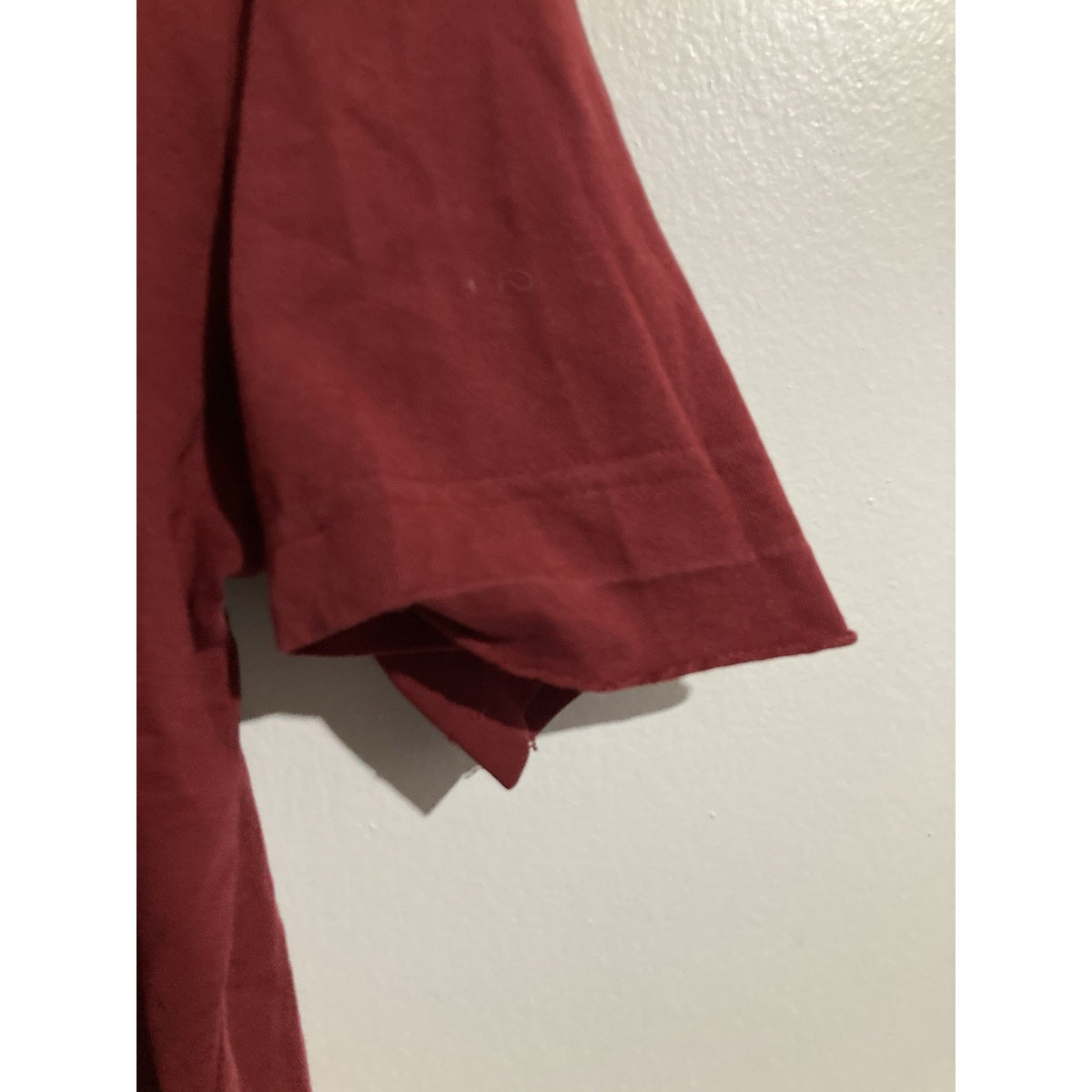 Nike Swoosh Maroon Red Football Shirt Men’s Size Large Football Practice Shirt