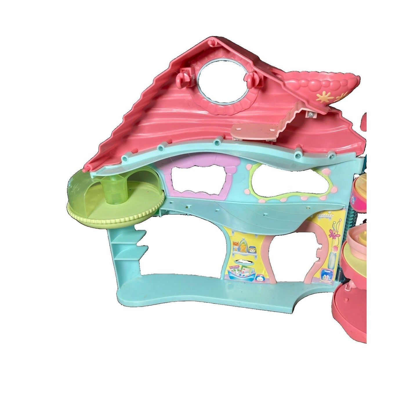 2005 Hasbro Biggest Littlest Pet Shop House Foldable Playset LPS